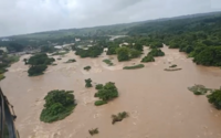 Vídeos: Grupamento aéreo sobrevoa rios em Rio Largo e Santa Luzia do Norte