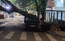 Ventos de até 134 km/h causam estragos no litoral de São Paulo